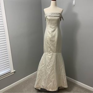 Pamella Pamella Roland Strapless Ball Gown NWT